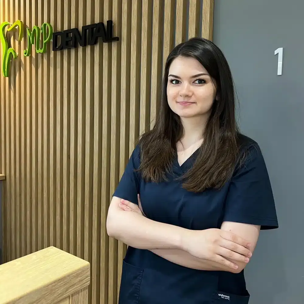 Kateryna Stepanchuk, asystentka stomatologiczna w MPdental