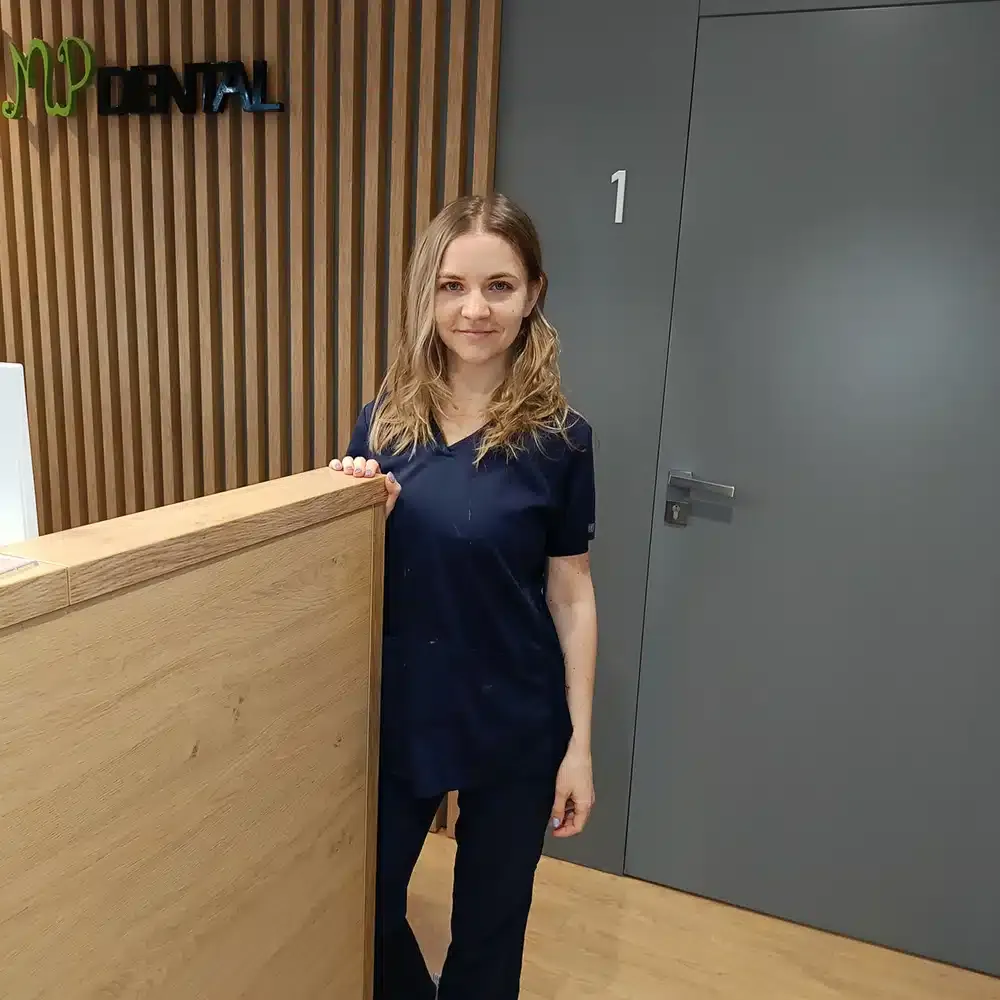 Natalia Kavalchuk, asystentka stomatologiczna w MPdental